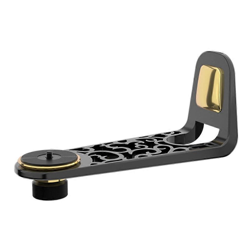 Space Saving Projector Wall Mount Holder Adjustable Angles Rotatable PTZ Design For Home Entertainment Black