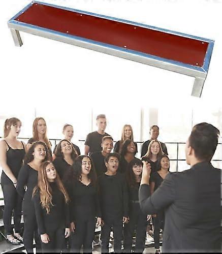 Choir Risers with SlipResistant Honeycomb Surface, HeavyDuty 500kg Capacity for Schools and Churches