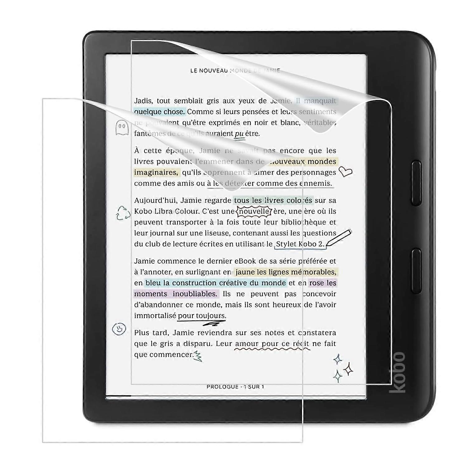 - Kobo Clara Colour Hydrogel Screen Protector (pack Of 2) (copy)
