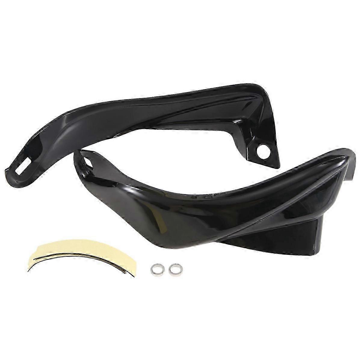 Motorcycle Handguard Guard Windshield for (Black)