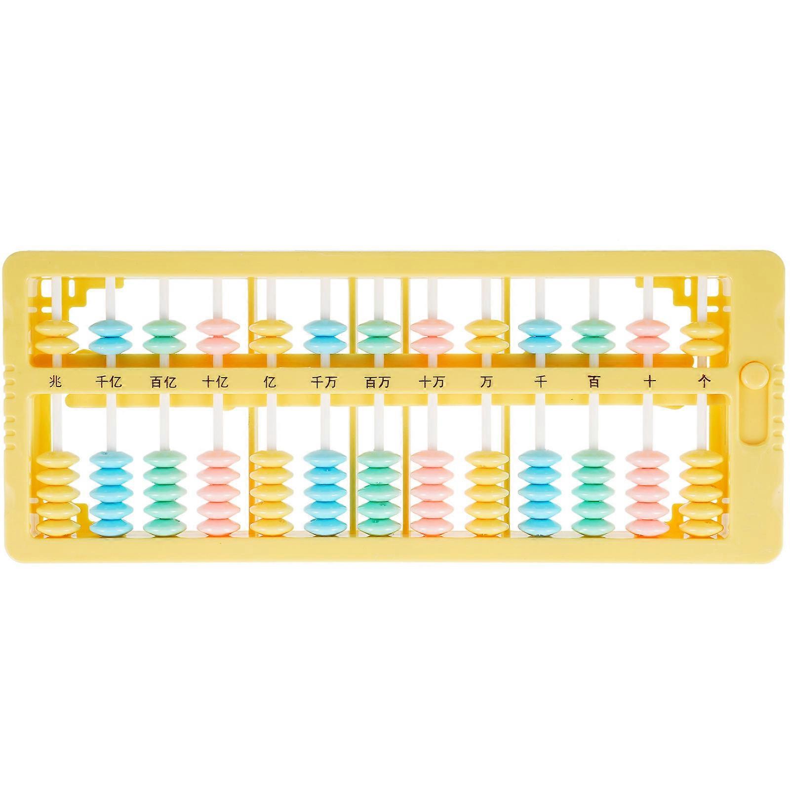 Counting Frame Math Tool for Kids Educational Tool with 13 Rods