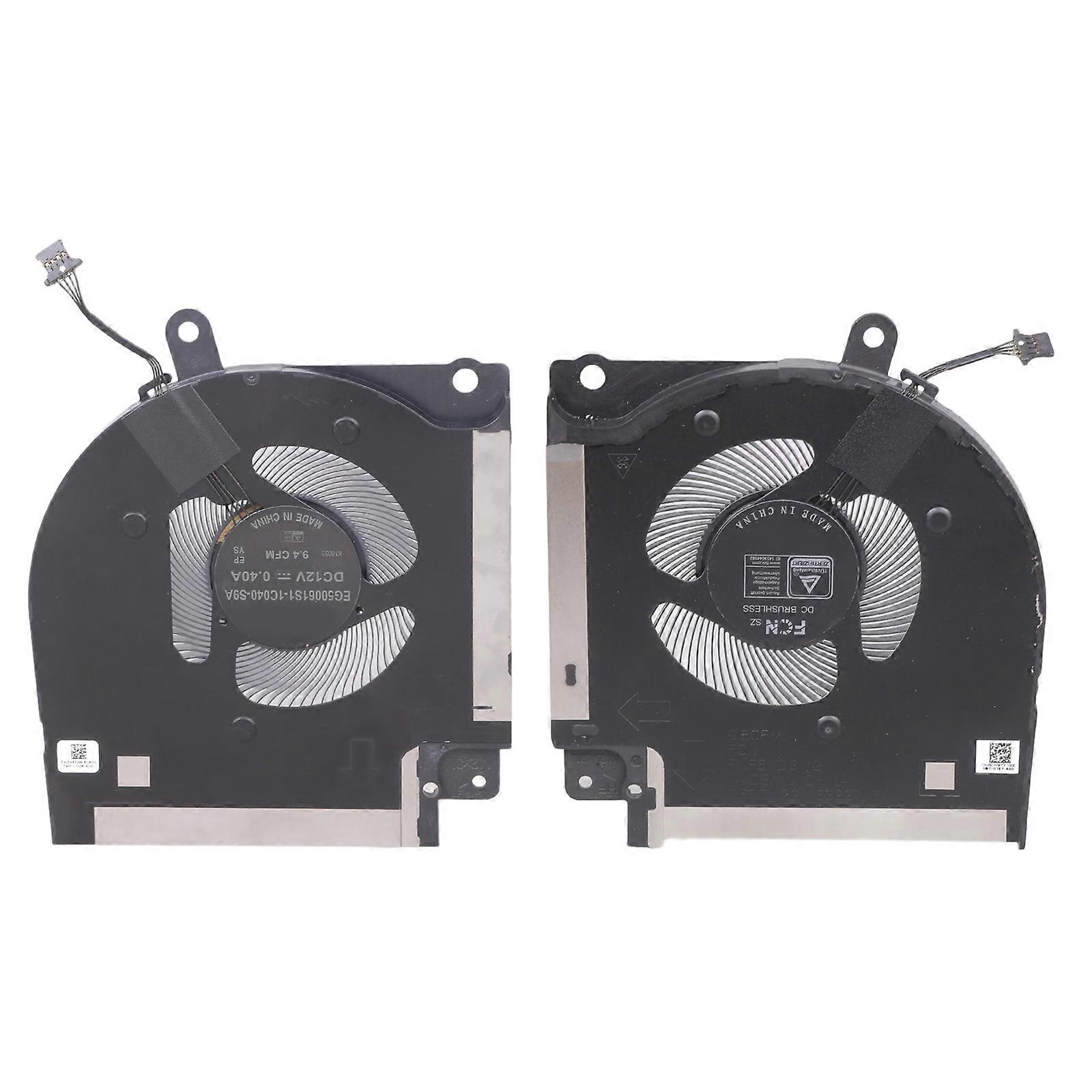 Laptops CPU GPU Cooling Fan DC12V 0.4A 4Pin Computer Radiators for R2 P48E Multicolor