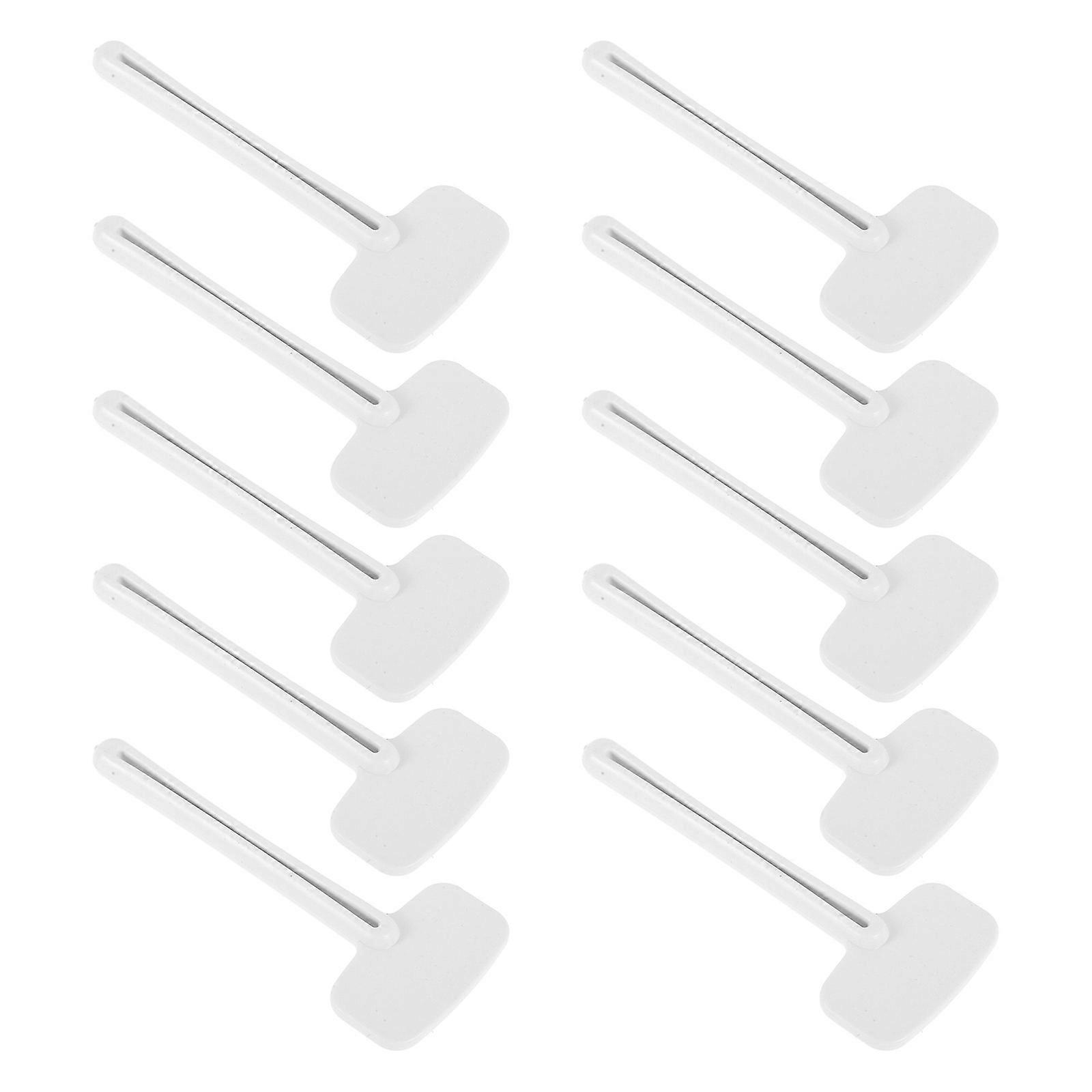 Tube Squeezer Tool for Toothpaste Dispensing 10Pcs Durable Plastic