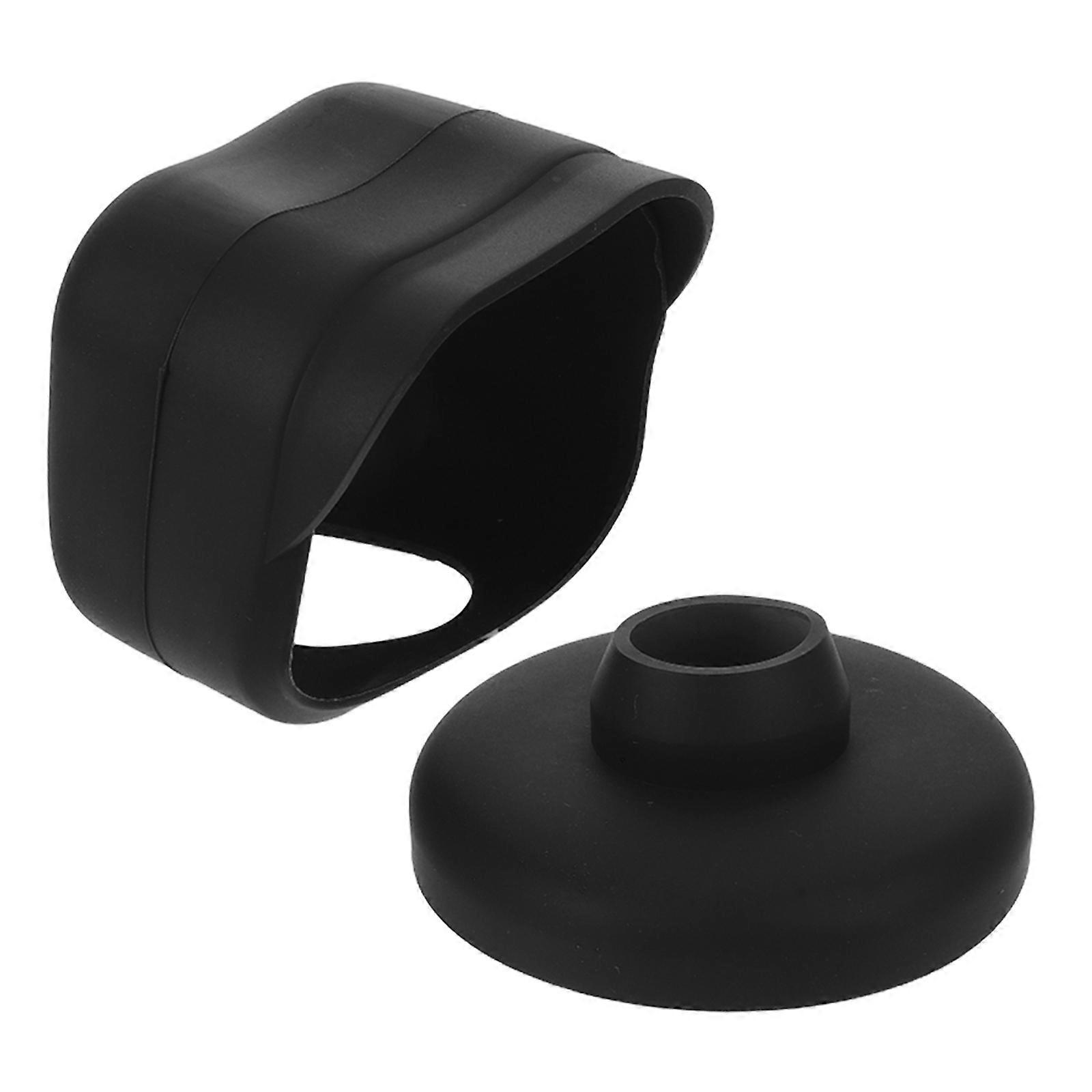 Black Silicone Camera Case Waterproof Protector for Outdoor Use 2Sets