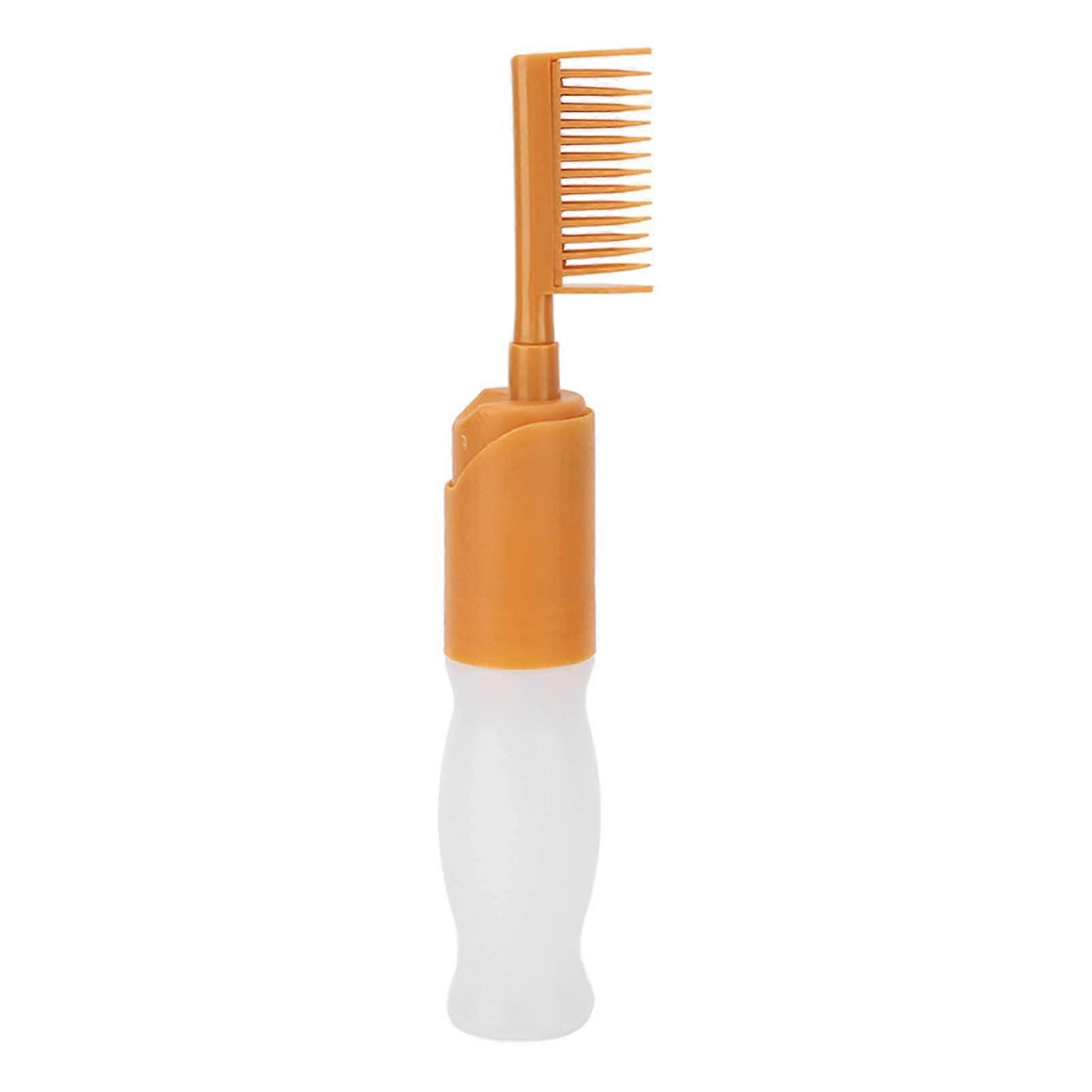 Hair Dye Applicator Bottle with Builtin Root Comb 160ml for Precise Scalp Treatment