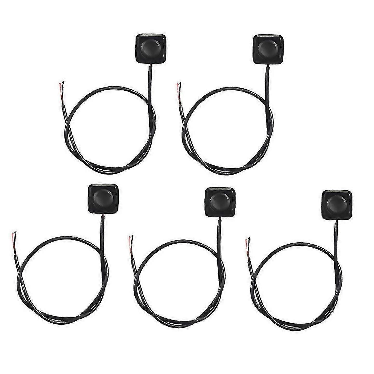 For 5pcs momentary switch momentary push button on off switch 12v 24v surface mount mini button swit