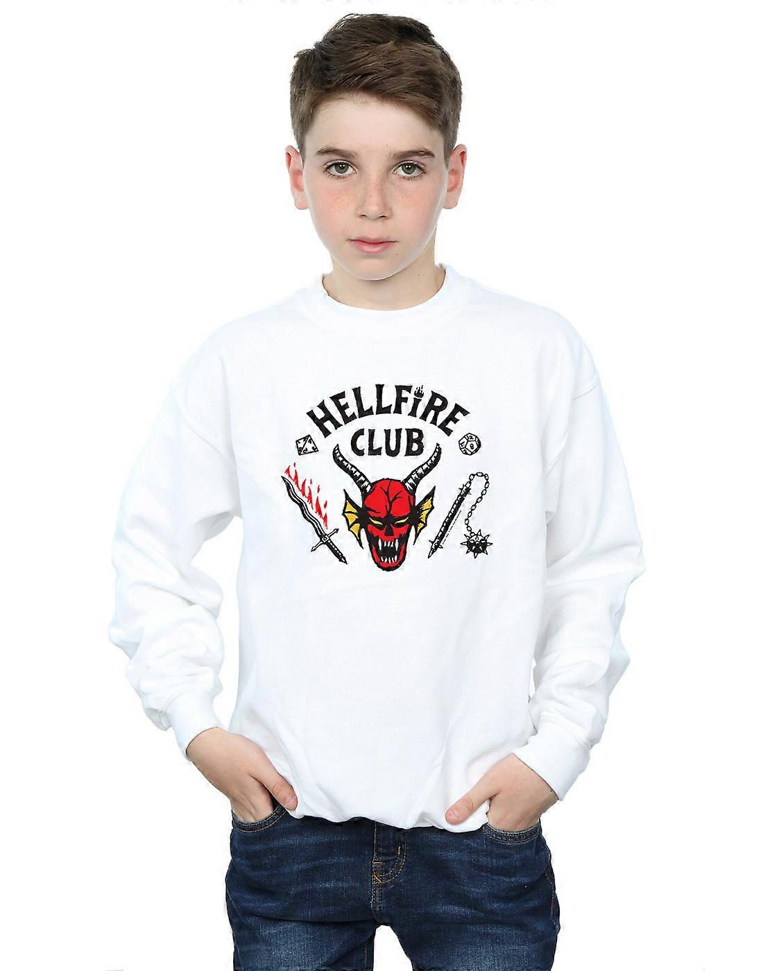 Netflix Drenge Stranger Things Hellfire Club Sweatshirt