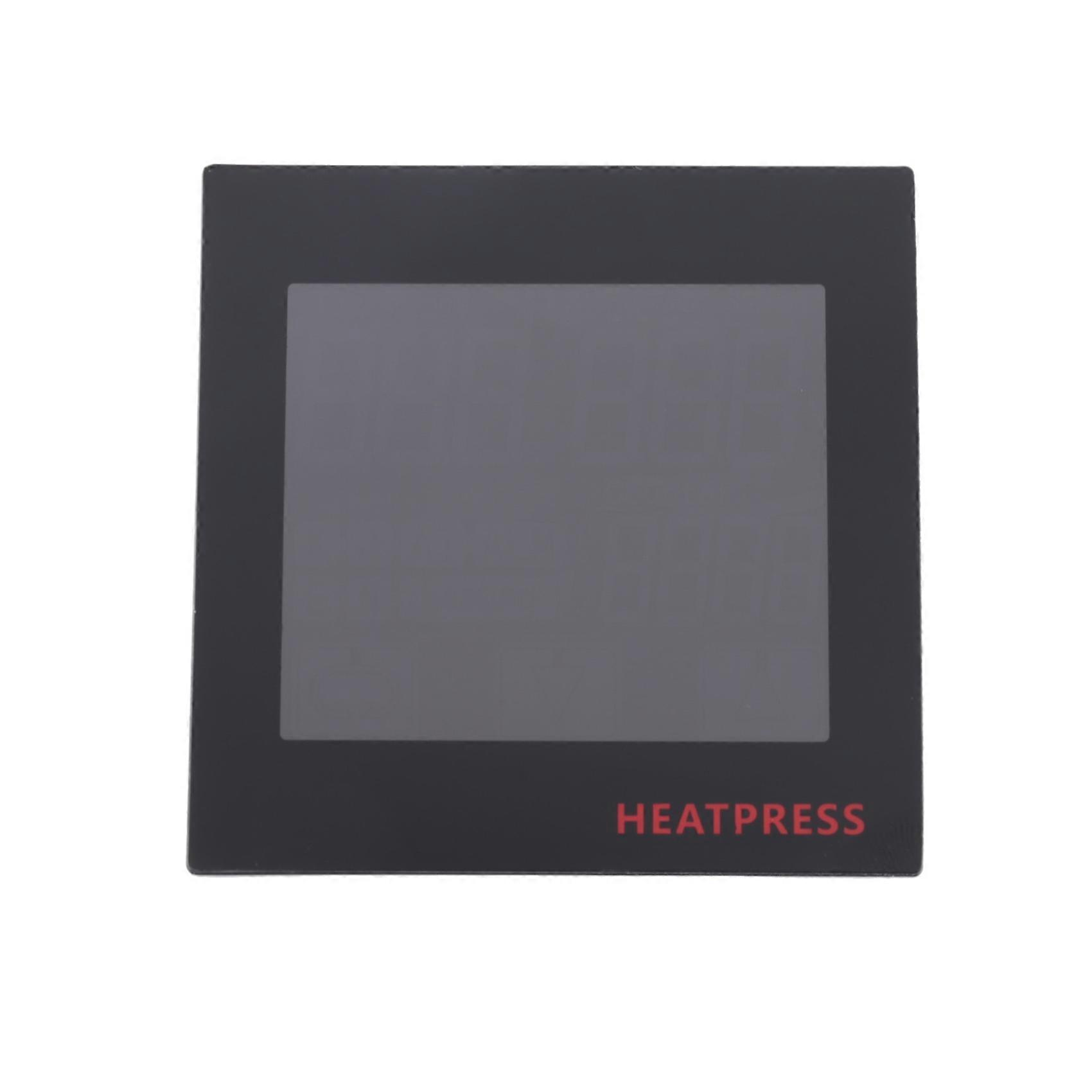 Hot Stamping Temperature Controller with Timer and Counter Function Time Alarm Heat Press Machine Thermostat Black