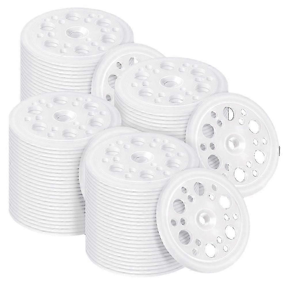 200 Pcs 1.77 Inch/ 45 mm Plastic Insulation Washers Load Spreading Polypropylene Washers for Fixing