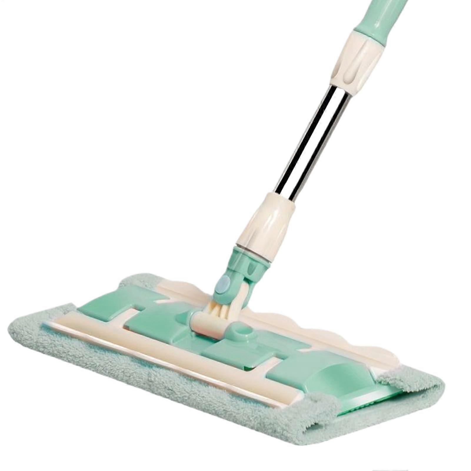 Microfiber Flat Mop with Telescopic Handle, 360 Rotating Floor Mop with 7 Washable Pads for Home