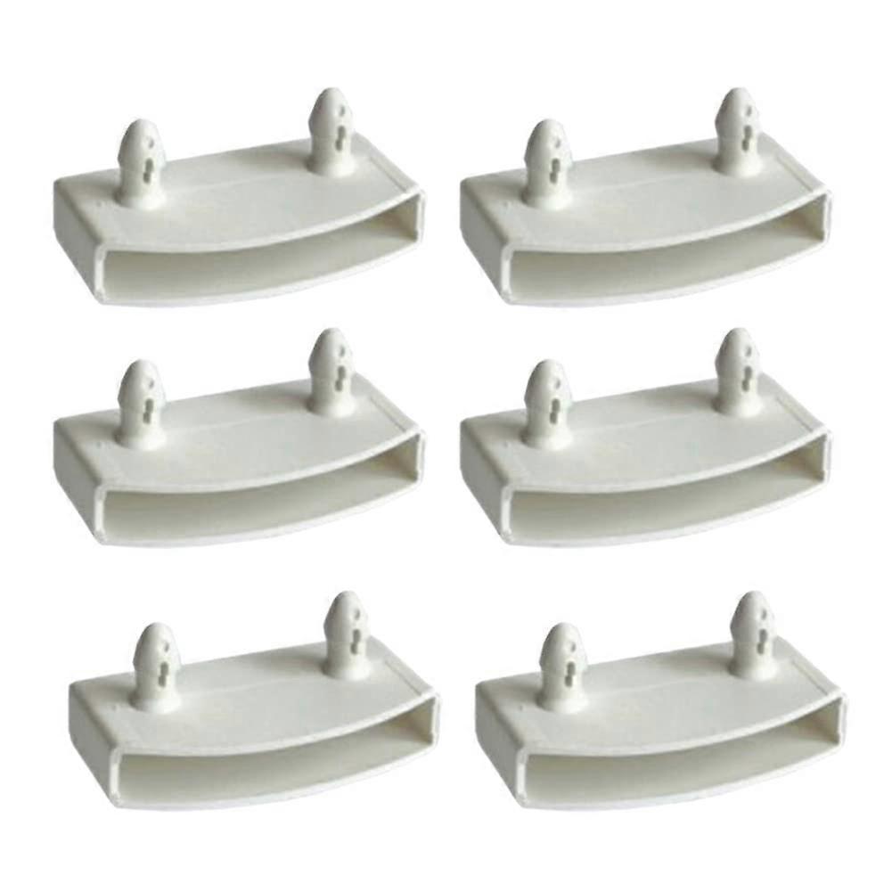 54mm Plastic Bed Slat Holders Replacement End and Centre Caps for Wooden Frames, 30pcs Set