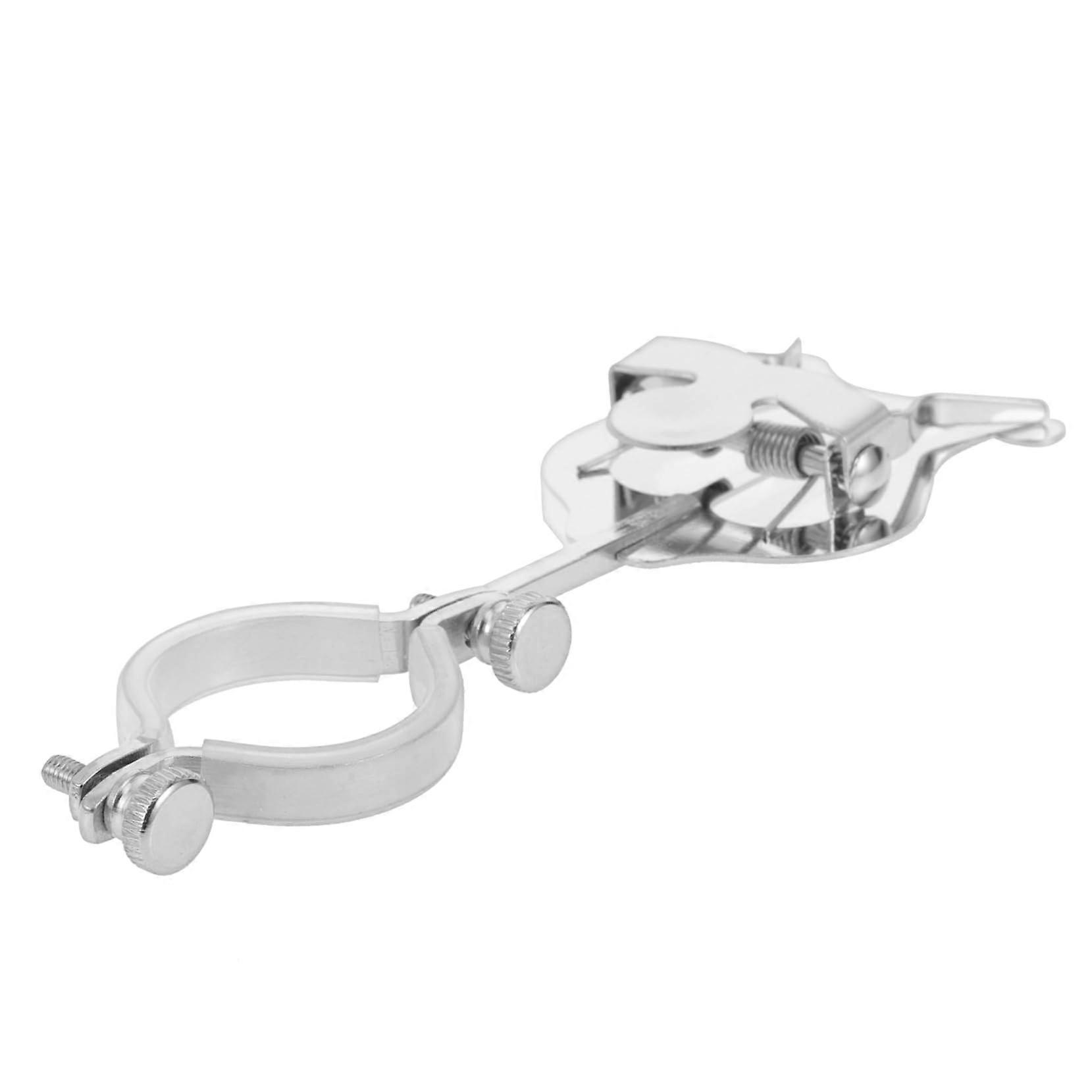 Trumpet Lyre Metal Music Score Clamp with Secure Sheet Grip for Band and Practice