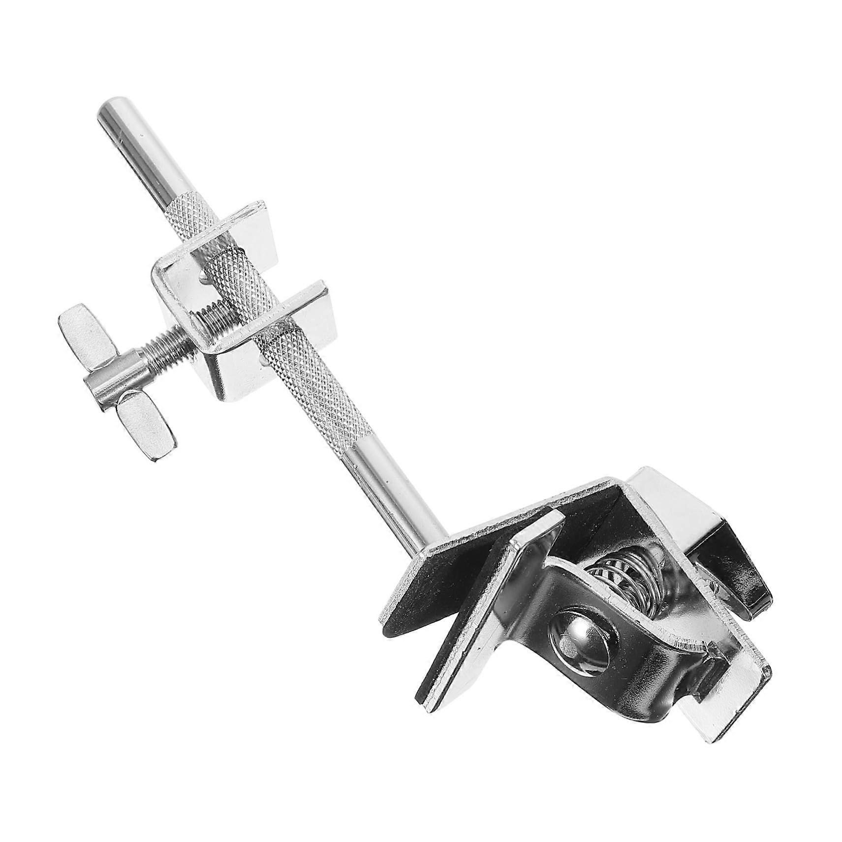 Cowbell Holder for Bass Drum Hoop Secure Parallel Clamp Metal Mount Bracket for Drum Kit