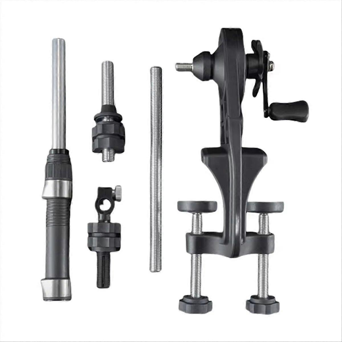 Avvolgitore portatile per lenza da pesca, antiruggine, robusto,