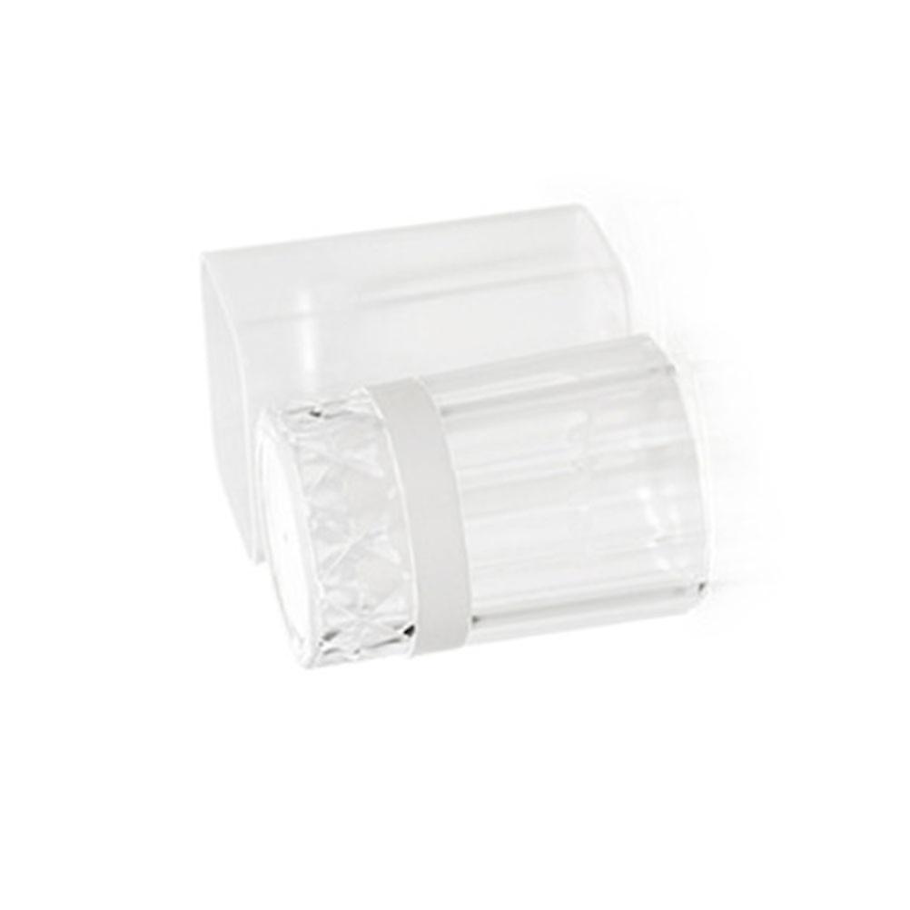 Toothbrush Holder Wall Mounted for Storage Clear with Suction Cup