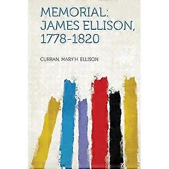 Gedenkteken : James Ellison, 1778-1820
