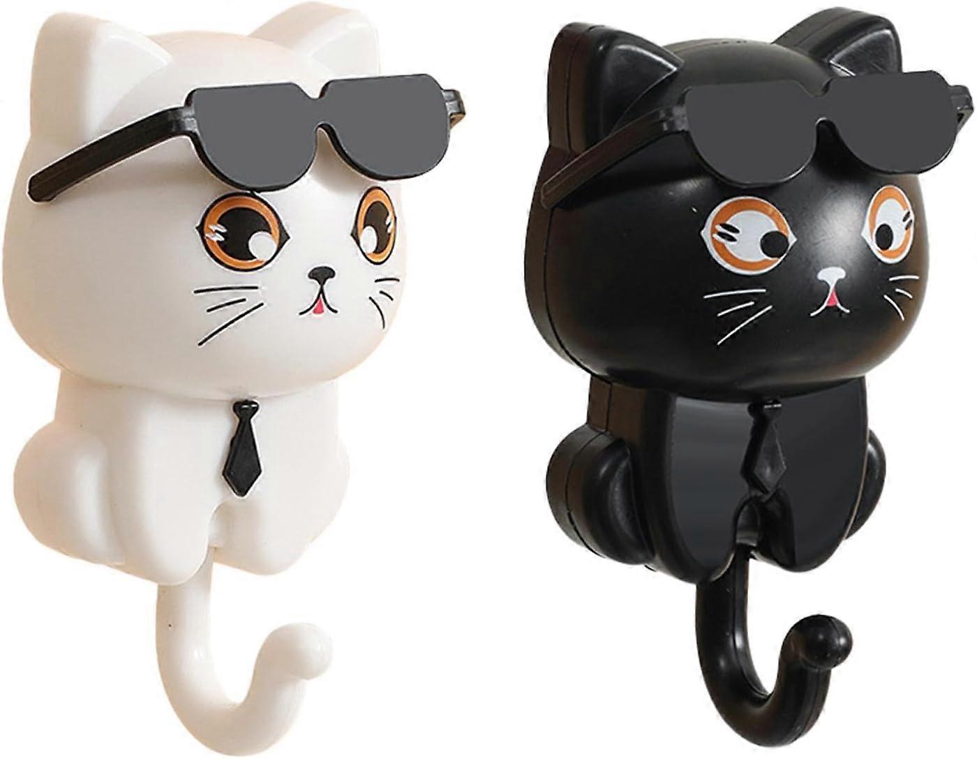 Cat key hooks | kitten hat hooks