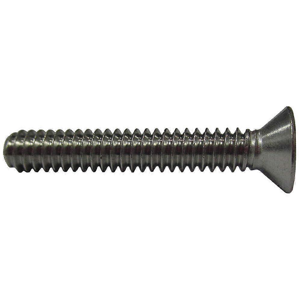 #440 Machine Screws 5/16 Inch Plain Finish MS Screws 100 Pack for Electronics Assembly