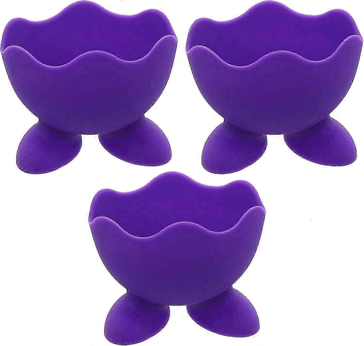 Silikon Eierbecher, 3er Set
