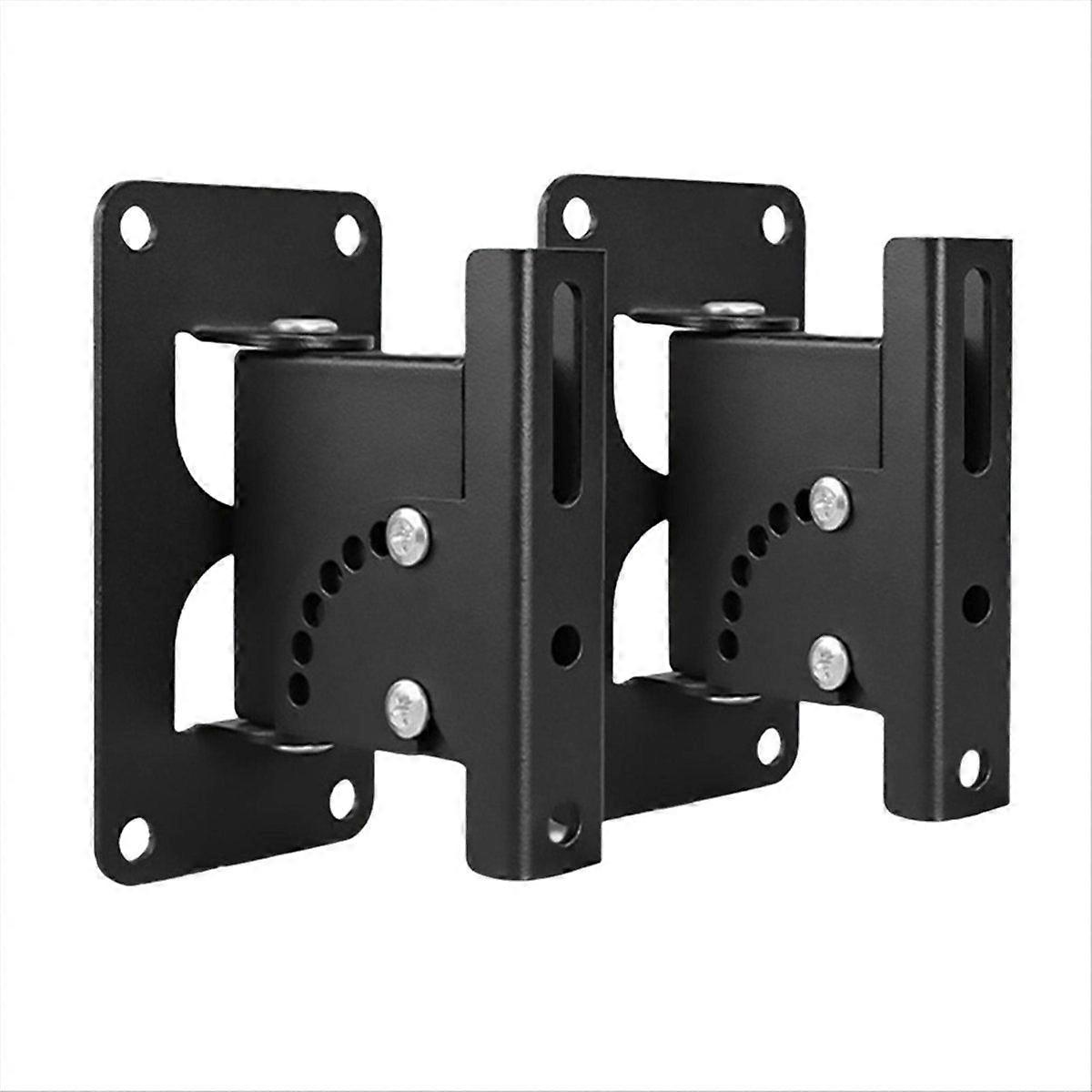 2Pcs Speaker Wall Mount,Ceiling Mounting Bracket Angle Adjustment