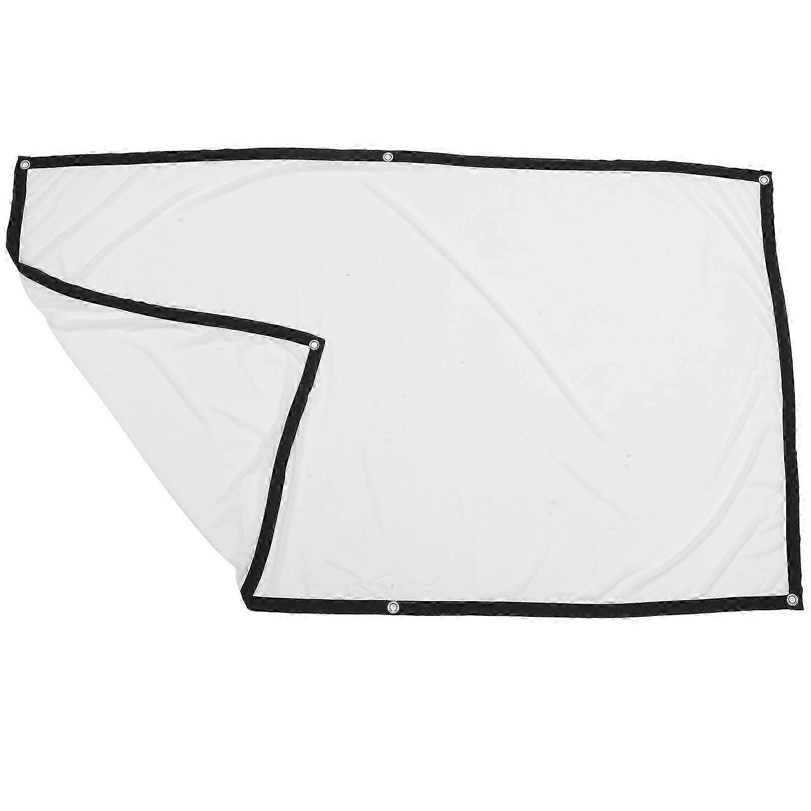 Portable projection screen, suitable for classrooms, 72 inches