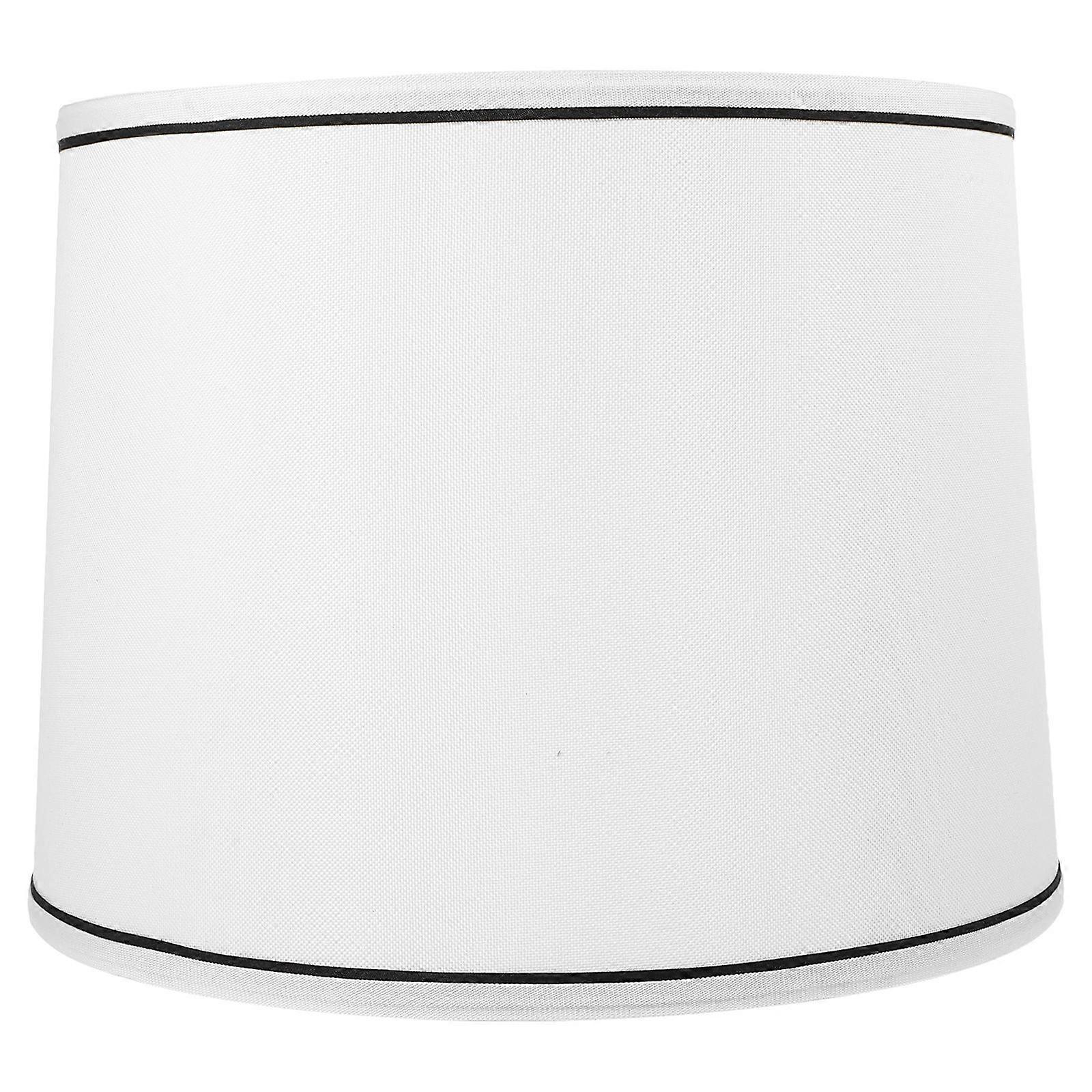 Lampshade White Linen Round Table Lampshade Replacement