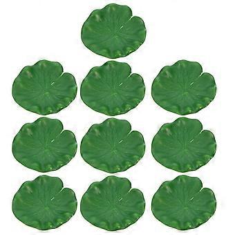 10pcs Fish Tank Lotus Blätter Pool Schwimmende Lotus Blätter Roman Foto Requisiten