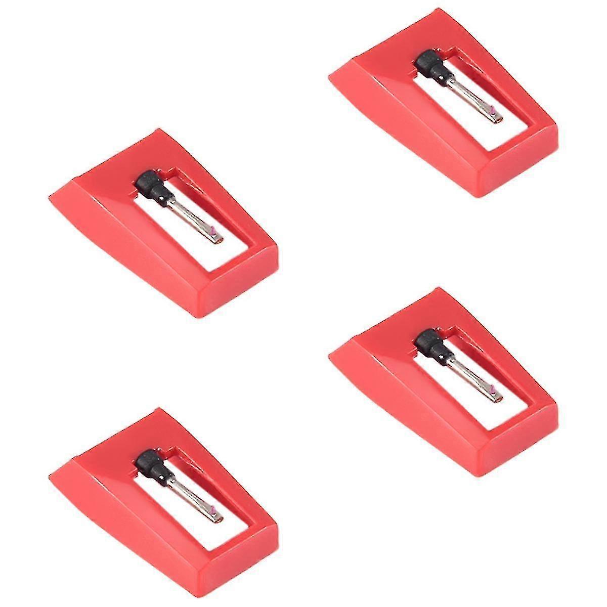 Universal Replacement Stylus Needles 4 Pcs, for Vinyl Record Player Use