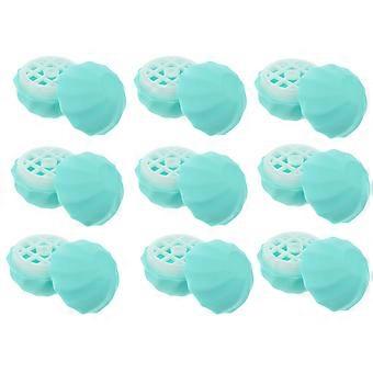 Lip Balm Sphere Container Plastic for Storage 10Pcs Refillable Holders