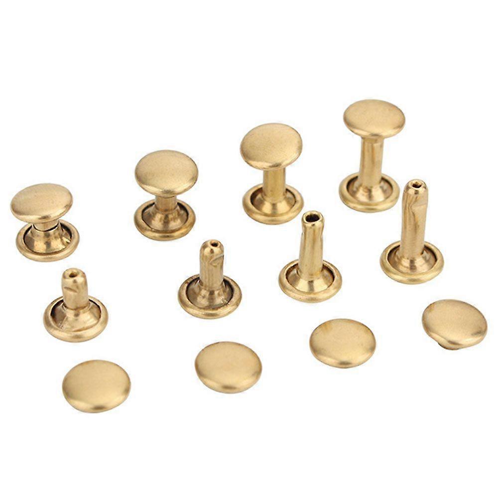 40 Sets Double-sided Rivets Practical Leather Craft Rivet Rivets for DIY
