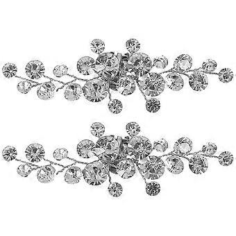 1 Pair Rhinestone Shoe Clips, Removable Wedding High Heel Shoe Buckle Accessories, Sparkling Bride Shoe Decors