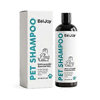 Lavender Essential Oil Infused No Tear Pet Shampoo, Glycerin Enriched Gentle Wash to Moisturize Coat Control Pet Odor for Puppies Kittens & Adult Dogs