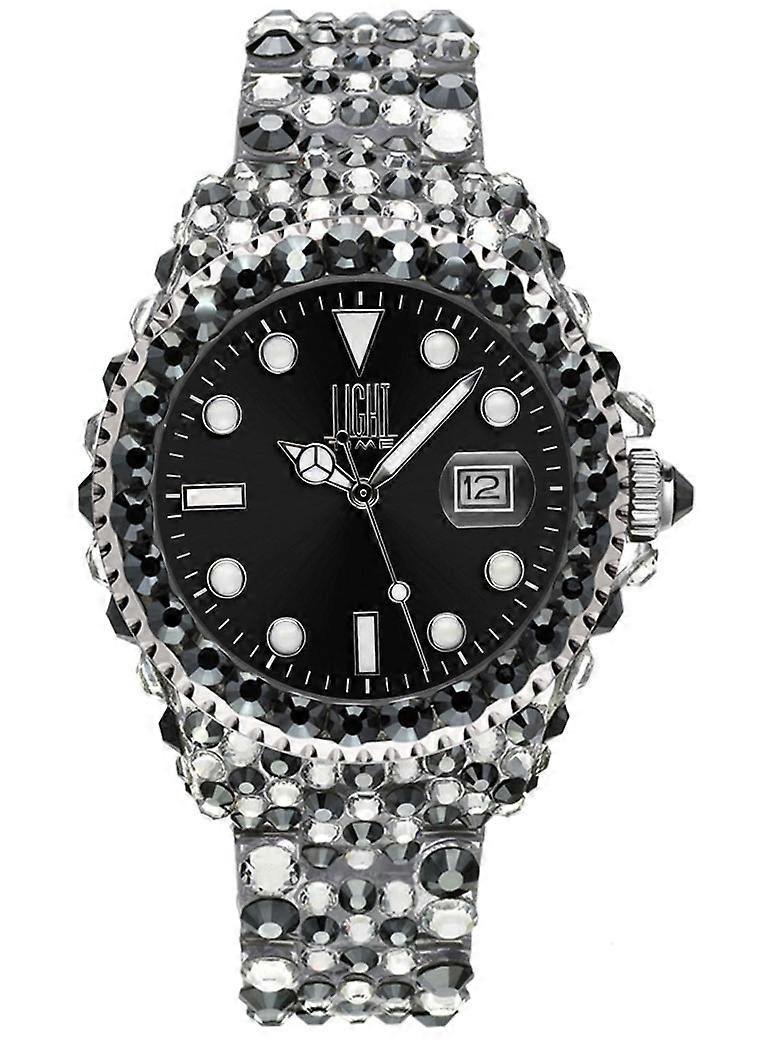 LIGHT TIME MEDITERRANEO - Full Strass / Black