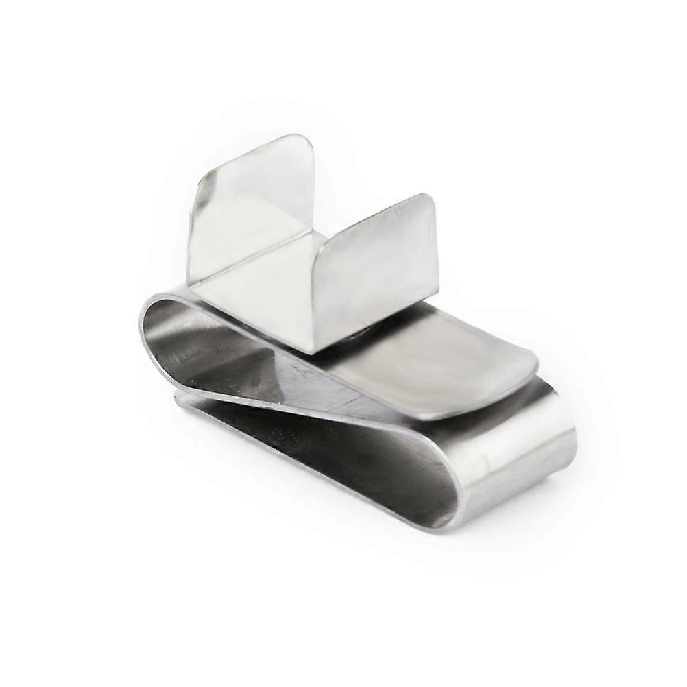 Magnetischer Billard-Pool-Queue-Kreidehalter (Silber)