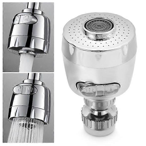 Rotatable faucet nozzle kitchen faucet extender [MI]