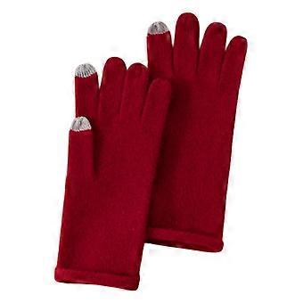 Guanti caldi e alla moda in maglia, spessi guanti in cashmere per il freddo, ideali per Natale, inverno, ciclismo, sci, arrampicata.