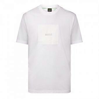 Boss Mens Artwork Jersey Regular T-Shirt