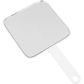 Portable Handheld Folding Mirror with Handle, Round Travel Makeup Mirror for Women Girls