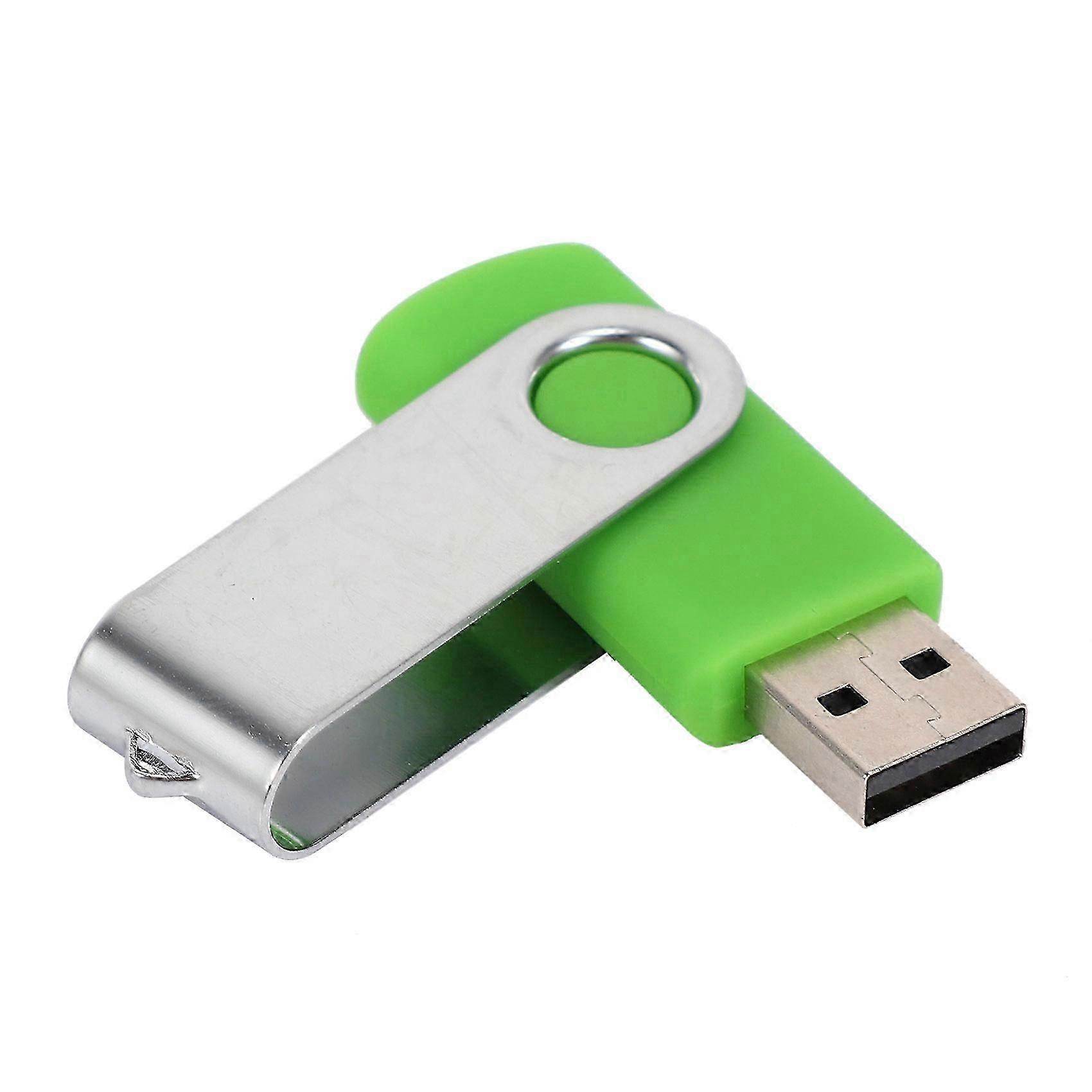 512MB USB 2.0 Swivel Metal Flash Drive, Compact Portable Thumb Drive for PC Laptop