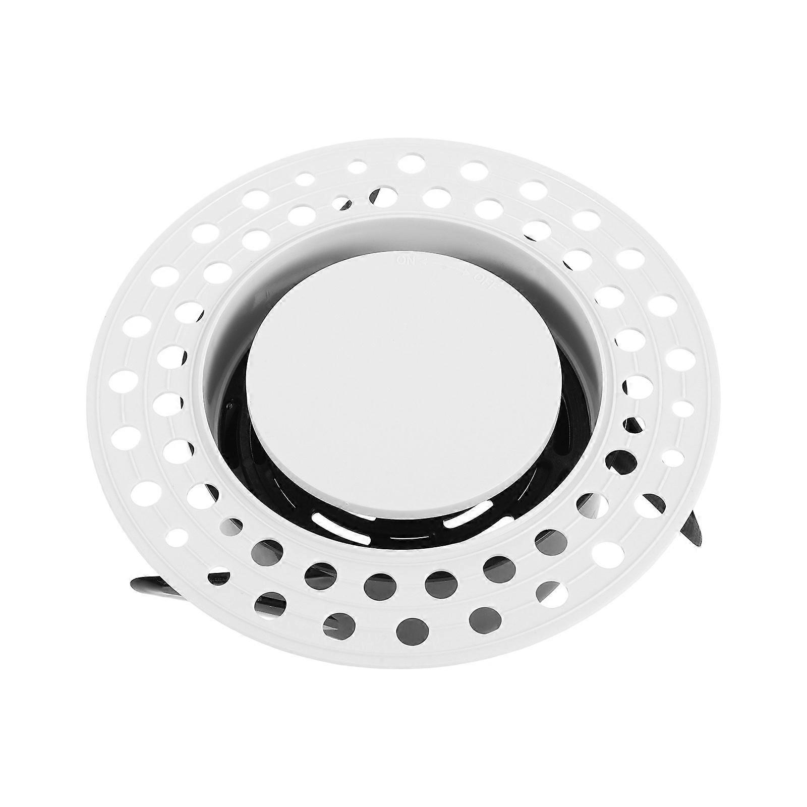 Adjustable Round Soffit Vent ABS Air Diffuser compatible with Ceiling Air Conditioning Outlet Louver Quiet Operation Space Saving Home