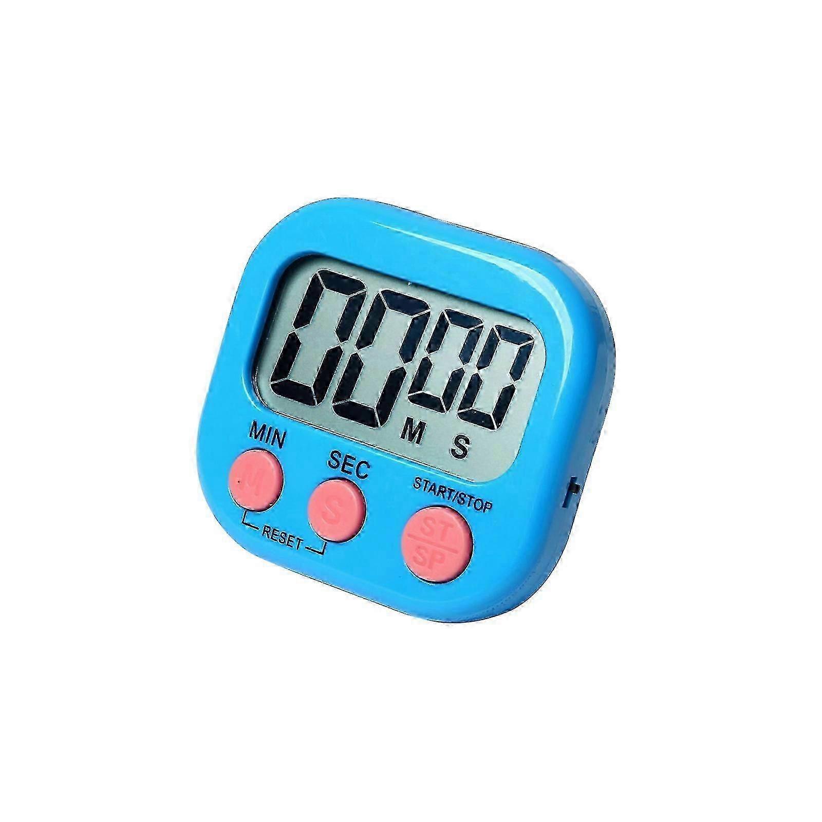 Portable Magnetic Kitchen Timer with Large Digits and Loud Ring