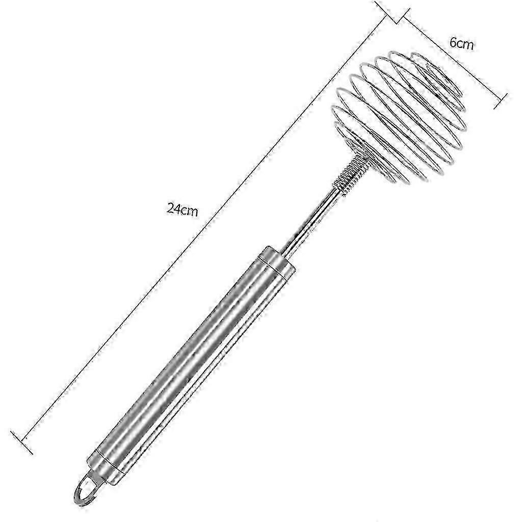 Stainless Steel Egg Whisk - Non-Stick Kitchen Tool with Durable Solid Construction