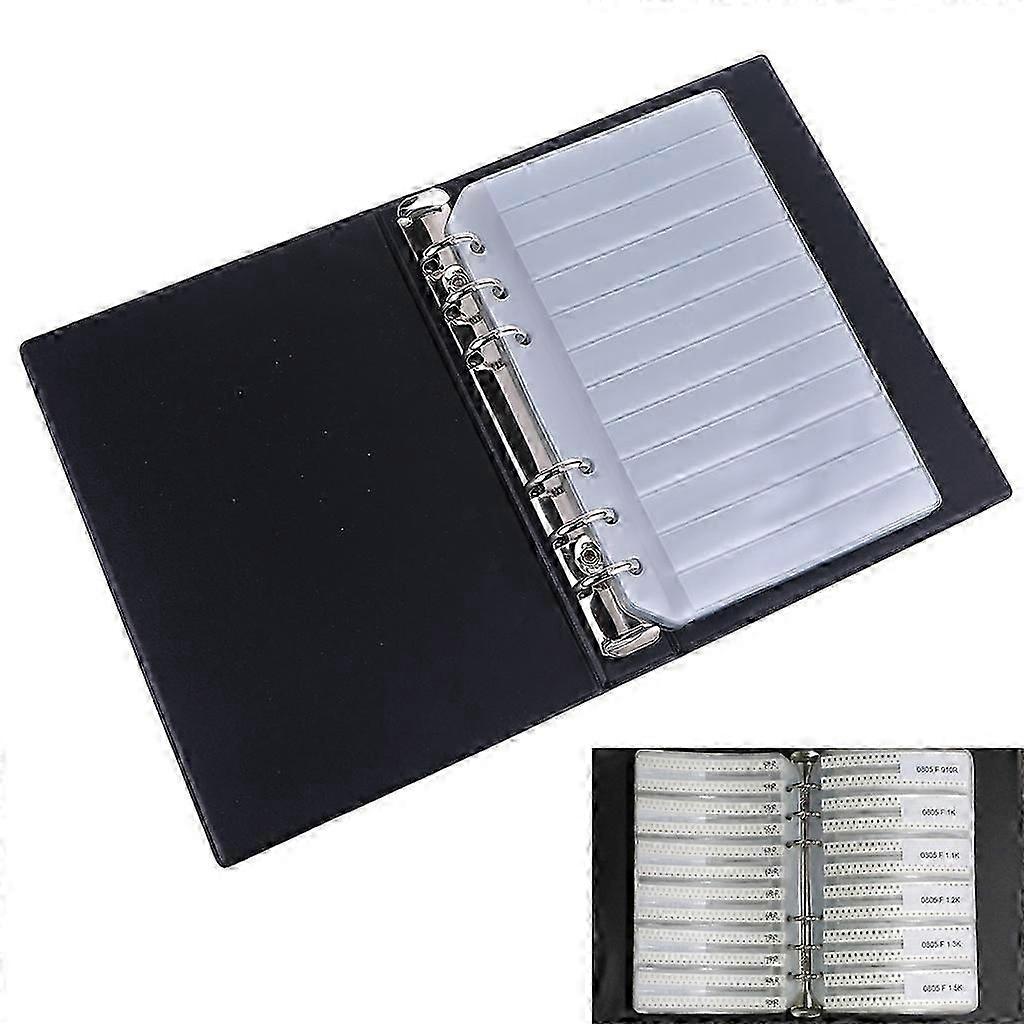 Empty Sample Book 0402/0603/0805/1206/0201 SMD Electronic Components Assorted