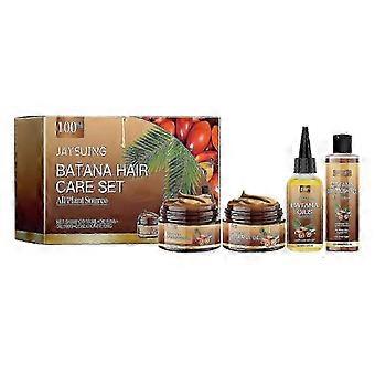 Revitalizing Batana Oil Hair Care Set for Dry, Frizzy, and Damaged Hair