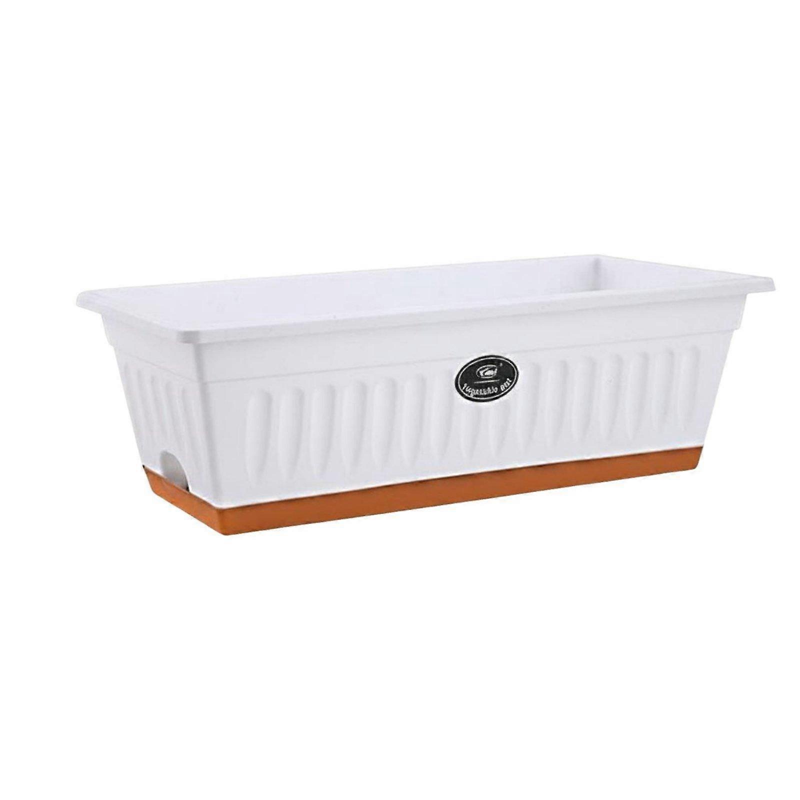 Rectangular Vegetable Planter Large Capacity Planter with Drainage Tray Material
