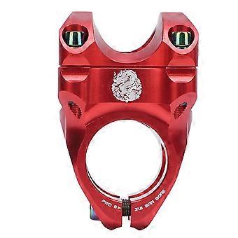 31.8mm Short Handlebar Stem Lightweight CNC Aluminum Alloy Mountain Cycle Stem for Cycling Red