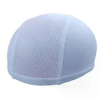 Bonés de ciclismo rápido Preto Esportes Correndo Capacete de motocicleta Forro interno Gorro Caps Absorção de umidade Resfriamento Esporte ao ar livre Chapéu