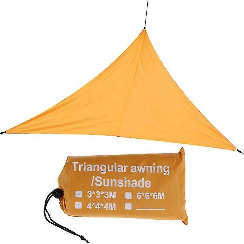 Waterproof Triangular Uv Sun Shade Sail Combination Net Triangle Sun Sail Tent