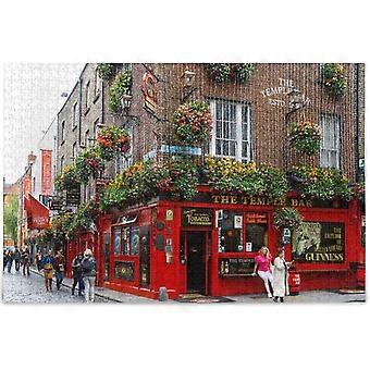 Dublin Ireland Temple Bar Irish Capital Jigsaw Puzzles Puzzles for Adults DDA441