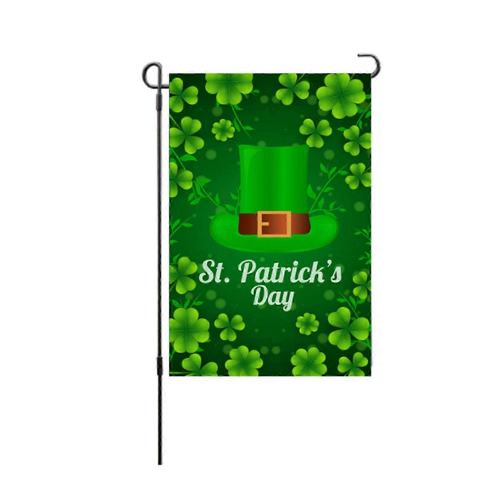 Double-Sided St Patrick's Day Garden Flag